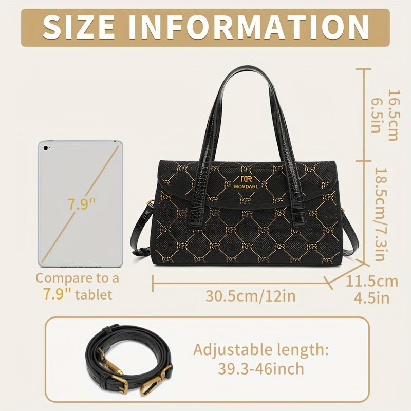 New Womens Bag 2024 Popular Temperament Female Bag Flash Diamond Series Dinner Crossbody Shoulder Bag for Women