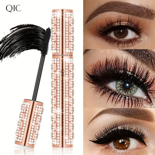 Super Long Curl Waterproof Luxury Mascara - Defines, Lengthens, and Dramatically Thickens Lashes for Up to All Day Wear