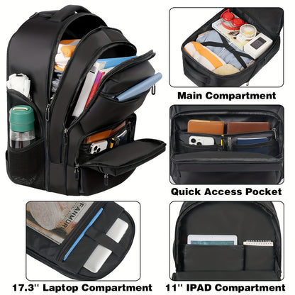 Spacious Travel Companion with 3 Portable Packing Bags, Durable Carry-On Duffle Bag for Work, Business Trips, and Vacations