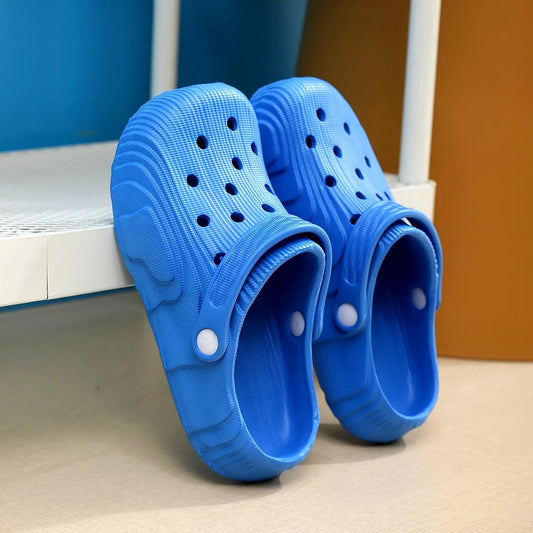 [Trendy EVA Clogs] Non-Slip EVA Clogs - Trendy Comfort Slides - Breathable, Thick Sole, Versatile for Indoor/Outdoor Wear in Black, Blue, Pink, Beige Chic Le'Meek