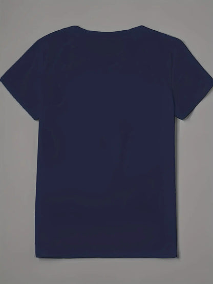 Plus Size Lip Printed T-Shirt Pure Casual Short Sleeve Shirt Breathable Very Suitable for Daily Wear Chic Le'Meek