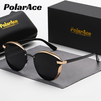 Polarized Fit Over Sunglasses For Women Thin Temple Anti Glare Sunshades For Driving