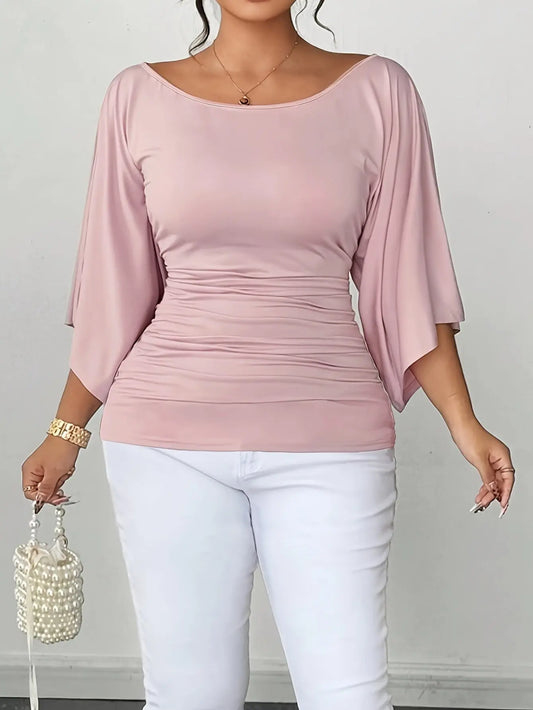 Plus Size, LISIHUI Women's Plus Size Elegant Puff Sleeve Blouse Machine Washable AliExpress