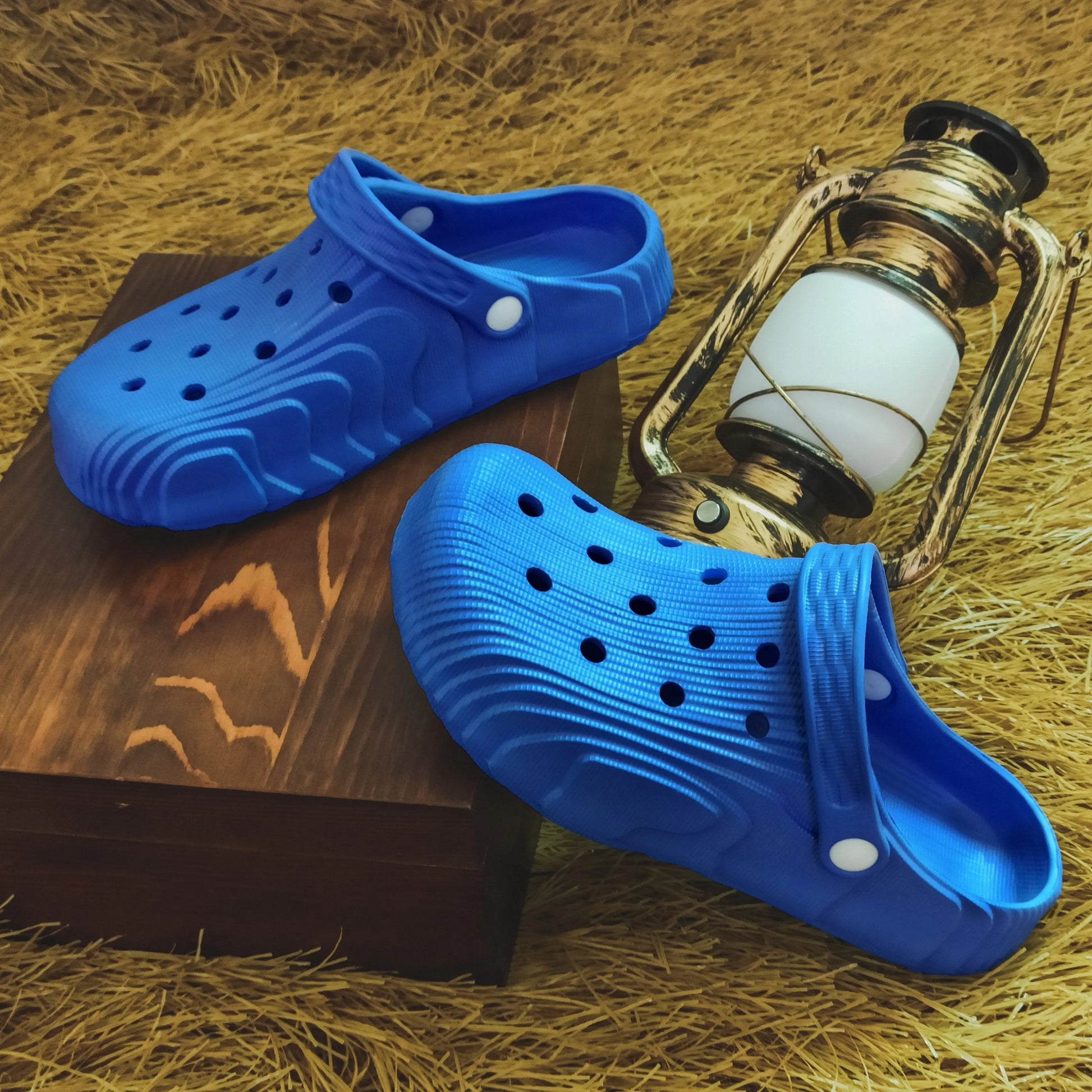 [Trendy EVA Clogs] Non-Slip EVA Clogs - Trendy Comfort Slides - Breathable, Thick Sole, Versatile for Indoor/Outdoor Wear in Black, Blue, Pink, Beige Chic Le'Meek