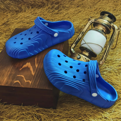 [Trendy EVA Clogs] Non-Slip EVA Clogs - Trendy Comfort Slides - Breathable, Thick Sole, Versatile for Indoor/Outdoor Wear in Black, Blue, Pink, Beige Chic Le'Meek