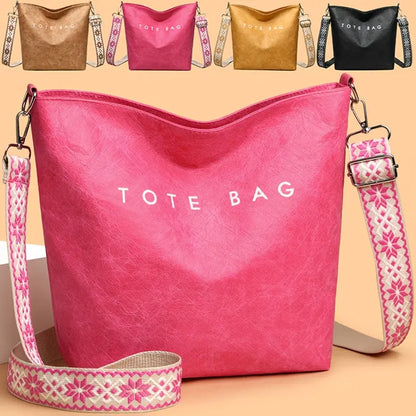 Women'S Fashionable Tote Bag - Large Capacity, Bohemian Style with Wide Shoulder Strap, Trendy Shoulder Bag for Daily Commute, Travel, and Gifts, Commute Tote Bag | Bohemian Style Bag | Adjustable Strap Bag Chic Le'Meek