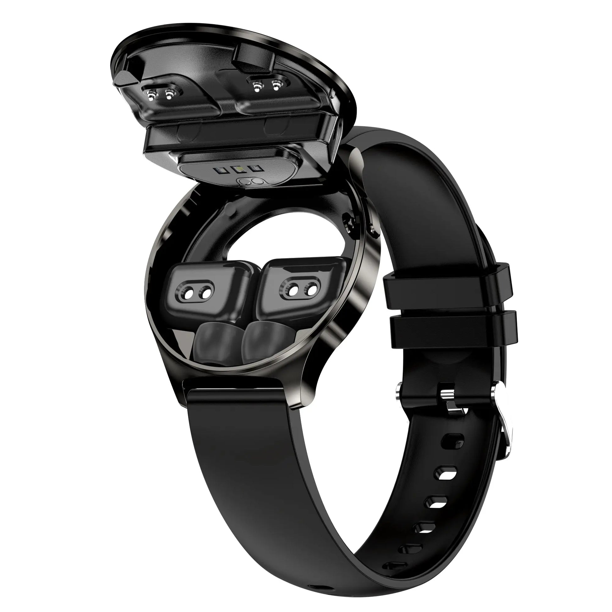 Fashion 2-in-1 Smartwatch Sports watch with headphones Elegant Women's Men's Waterproof Watch with earbuds Simple Yet Sophisticated Dial for Business & Social Events Temu