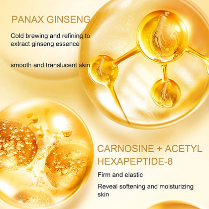 Ginseng And Peptide Anti-wrinkle 24k 10 Pcs, Facial Skin Care Set, Luxurious Moisturizing Skin, Make Skin More Hydrated And Bright, Holiday Gifts