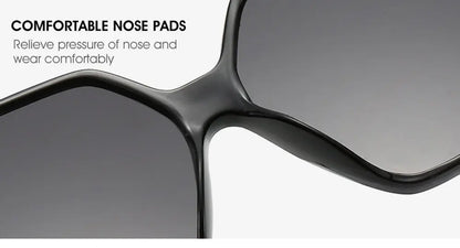 Black Square Oversized Sunglasses Women Big Frame Colorful Sun Glasses Female Mirror Oculos Unisex Gradient Hip Hop Shades Temu