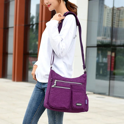 Fashion High Quality Handbag Female CrossBody Bag Women Shoulder bag Ladies Messenger Bag Nylon waterproof Lady Purse sac a main