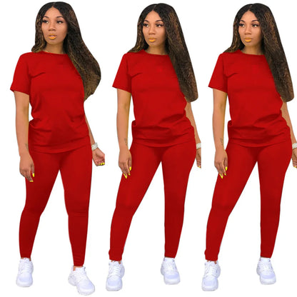 two piece set women 2 piece set women outfits tracksuit fall clothes for female 2020 2 pieces sets t shirts pants outfits