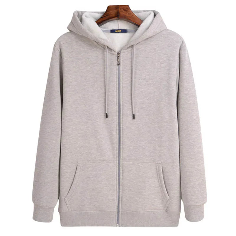 8XL Plus Size Women's Autumn Winter Fleece Hooded Cardigan Sweatshirts Bust 140cm 4XL 6XL 7XL 8XL Casual Loose Zipper Hoodie