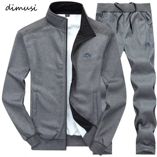 Men Sportwear Sets Fashion Autumn Spring Sporting Suit Sweatshirt +Sweatpants Mens Clothing 2 Pieces Sets Slim Tracksuit hoodies Temu