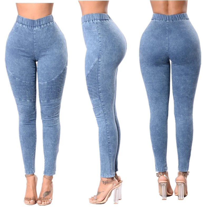 Vintage ladies boyfriend jeans for women mom high waisted jeans blue casual pencil trousers korean streetwear denim pants