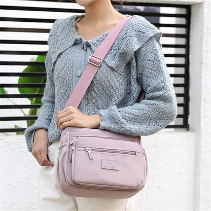 Summer Style Many Pocket Shoulder Crossbody Bags for Women 2022