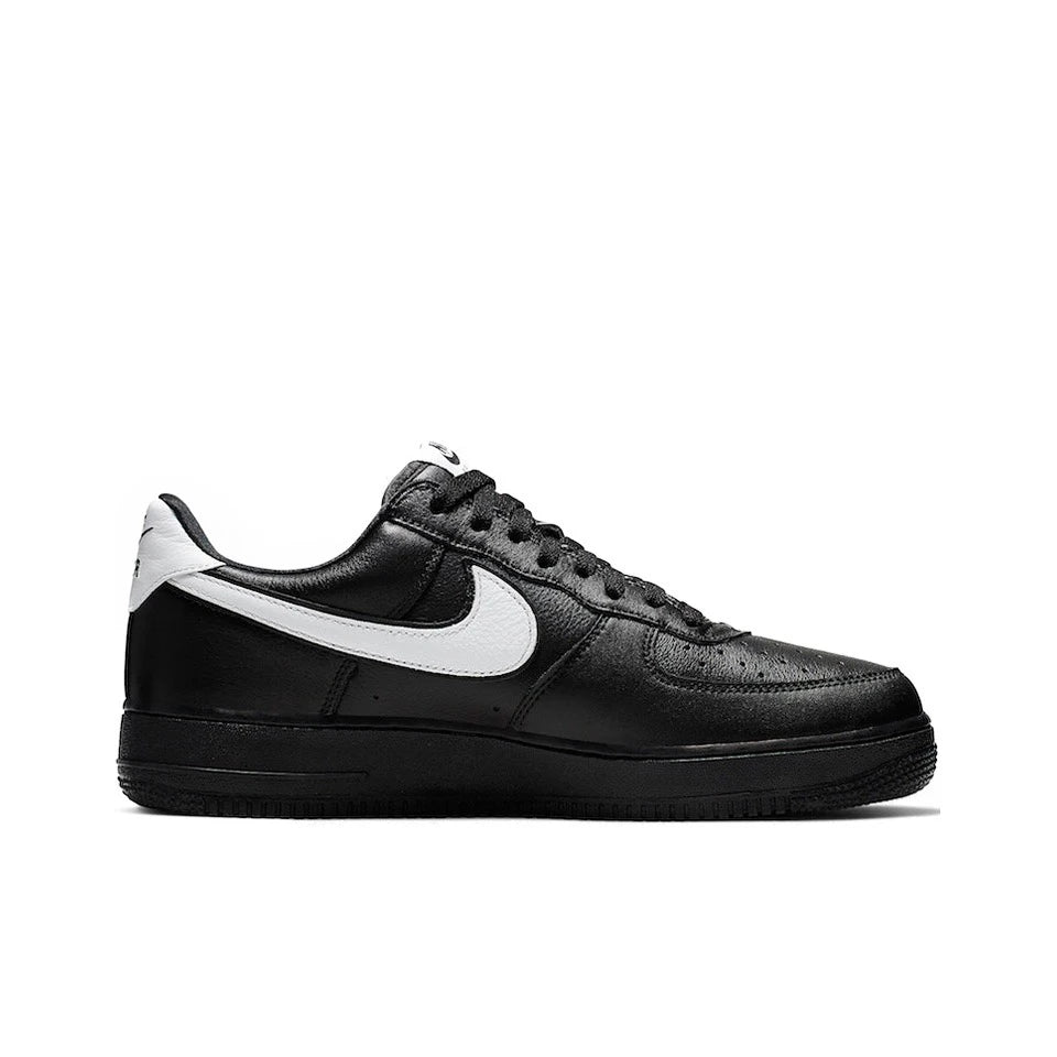 Original Nike Air Force 1 Low Black White Swoosh Casual Retro Sneakers For Men & Women CQ0492-001