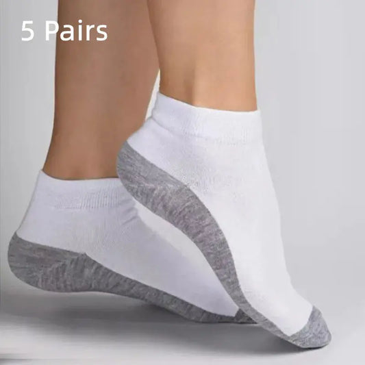 5 pairs of socks, women's athletic Chic Le'Meek
