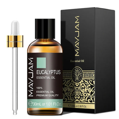 Lavender Eucalyptus Essential Oil Diffuser Aroma Oil 30ML Jasmine Vanilla Sandalwood Patchouli Lemon Ylang Ylang Rose Chamomile Chic Le'Meek
