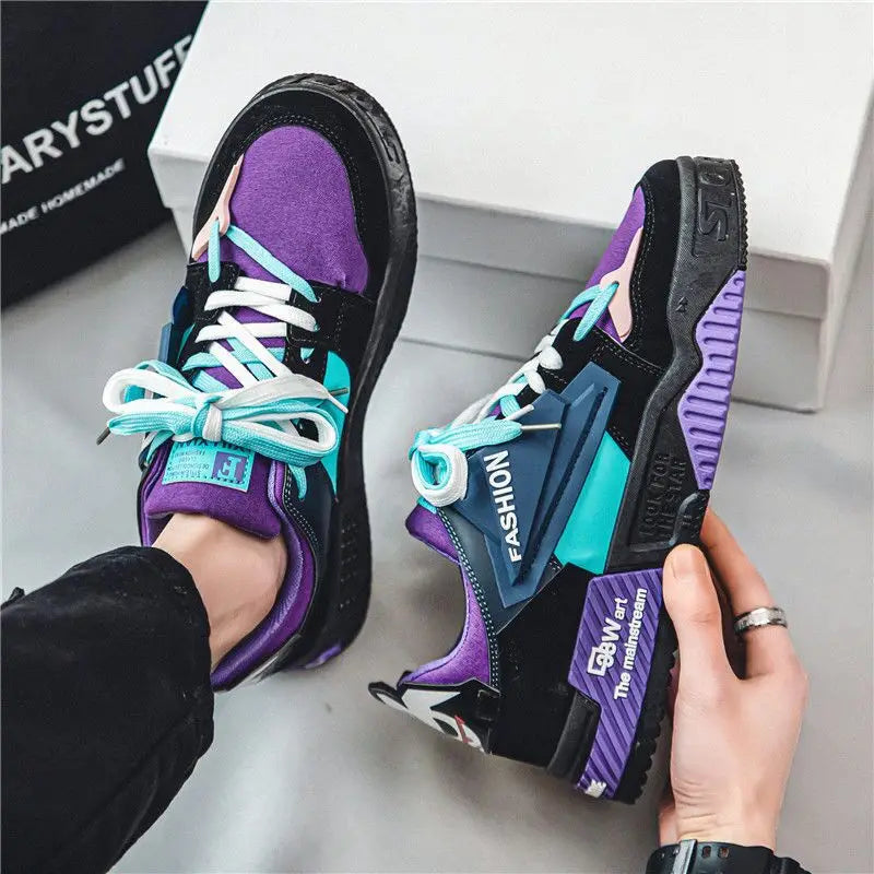 2024 Men's Sneakers Casual Sneaker for Men Luxury Brand Sneakers Breathable Wear-resistant Running Sports Shoes Tenis Masculino