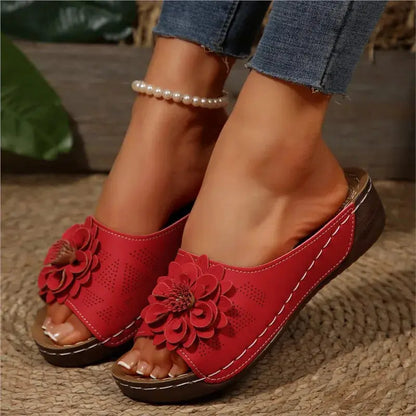 Summer Sandals Women Shoes Non-Slip Walking Shoes Slip On Shoes Woman Wedge Women's Sandals Party Slippers Woman Female Footwear Temu