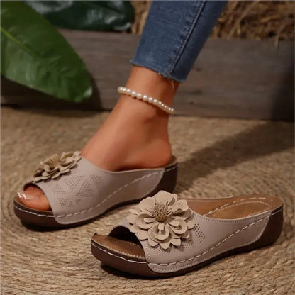 Summer Sandals Women Shoes Non-Slip Walking Shoes Slip On Shoes Woman Wedge Women's Sandals Party Slippers Woman Female Footwear Temu