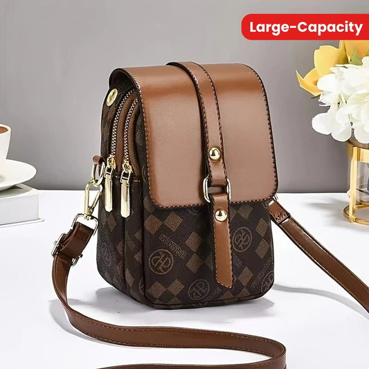 2024 New Large-capacity Multi-layer Small Bag, Fashionable Lightweight Single-shoulder Crossbody Bag For Women Chic Le'Meek