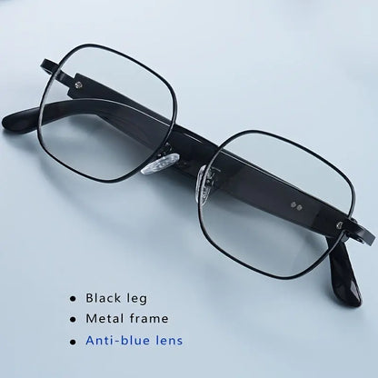 [New Smart Glasses] Smart Glasses: New Photo-taking Outdoor Sports | Music And Calls, Lightweight, Remote Control Photography, Built-in Microphone And Speaker, Noise Reduction, Touch And AI Voice Assistant, Compatible With IP Chic Le'Meek
