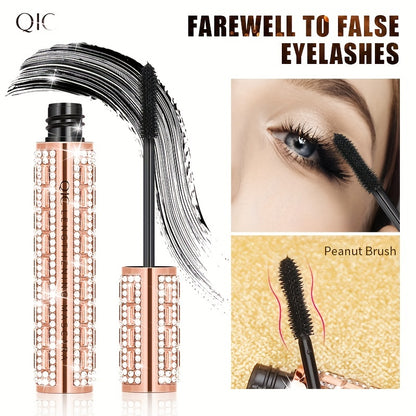 Super Long Curl Waterproof Luxury Mascara - Defines, Lengthens, and Dramatically Thickens Lashes for Up to All Day Wear