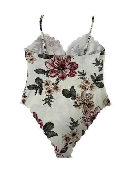 Dainty Spaghetti Straps - Vibrant Floral Pattern, Designed for Women, Sultry and Alluring Lingerie for Confident Women