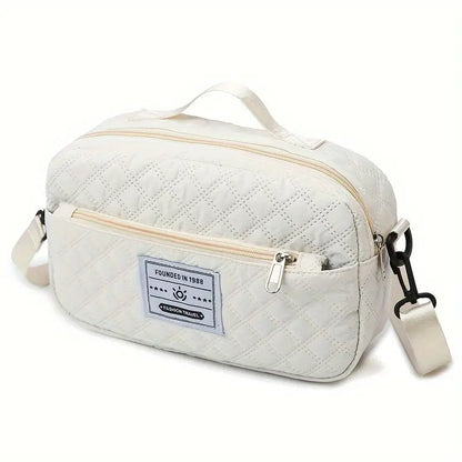 Large Capacity Travel Duffel Bag in Oxford Fabric, Portable Sports Gym Storage Bag, Weekend Overnight Bag for Women Chic Le'Meek