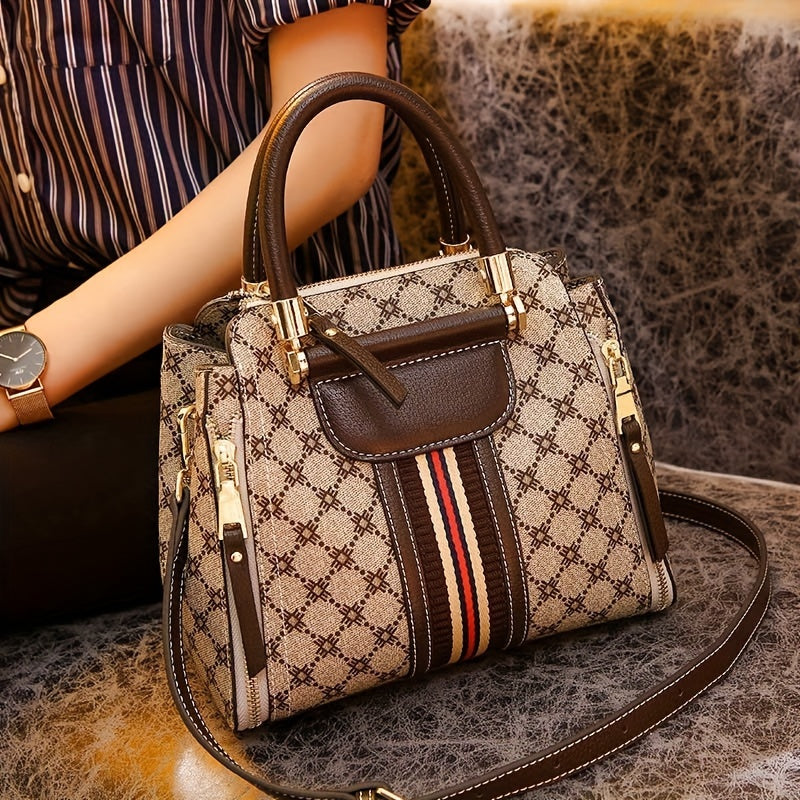 2024 Hundred Collection Luxury Crossbody Bag - Chic Modern Design, Spacious Bucket Style