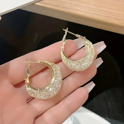 Fashionable Mesh Artificial Crystal Earrings - Perfect For Parties And Gifts For Women, Mothers, Family, And Friends, Suitable For Christmas, New Year Gifts, Halloween, And Valentine'S Day Chic Le'Meek