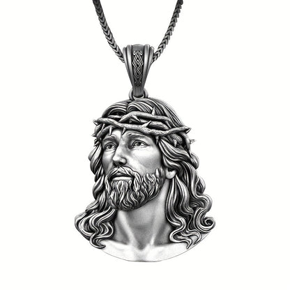 Stylish Jesus Locket Necklace - Perfect for Christmas, Halloween, Birthdays & More!