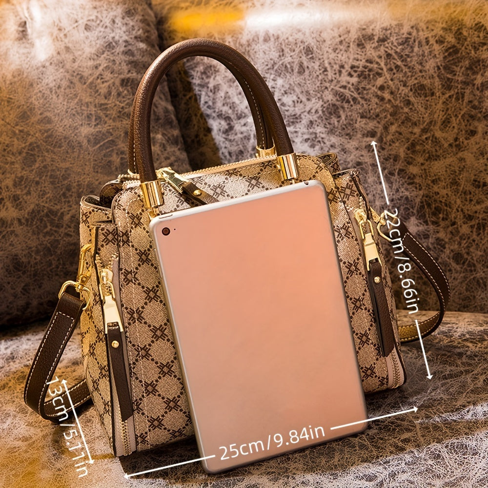 2024 Hundred Collection Luxury Crossbody Bag - Chic Modern Design, Spacious Bucket Style