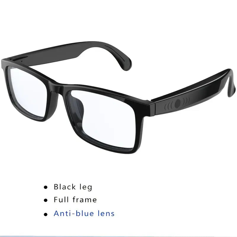 [New Smart Glasses] Smart Glasses: New Photo-taking Outdoor Sports | Music And Calls, Lightweight, Remote Control Photography, Built-in Microphone And Speaker, Noise Reduction, Touch And AI Voice Assistant, Compatible With IP Chic Le'Meek