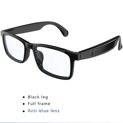 [New Smart Glasses] Smart Glasses: New Photo-taking Outdoor Sports | Music And Calls, Lightweight, Remote Control Photography, Built-in Microphone And Speaker, Noise Reduction, Touch And AI Voice Assistant, Compatible With IP Chic Le'Meek
